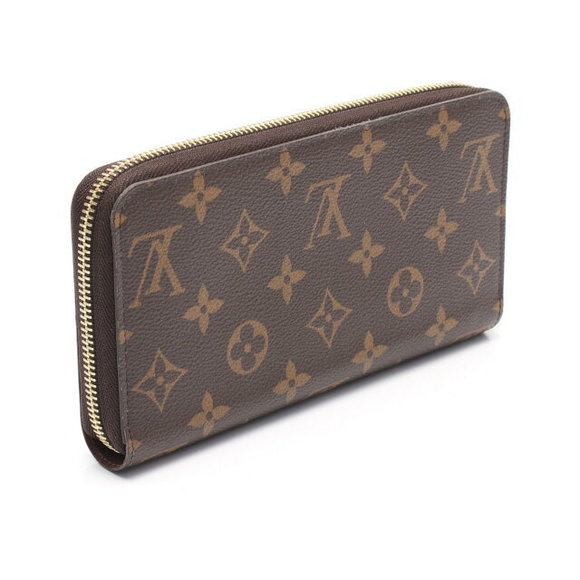 Louis Vuitton Handbags - Louis Vuitton Wallet long canvas Monogram Zippy brown